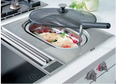 Пароварка Gaggenau VK 411-110 - купить онлайн, цена 199 999 ₽, стоимость доставки по МСК и РФ от 300 рублей, заказать сейчас! Пароварка Gaggenau VK 411-110 купить за 199 999 ₽ в Москве с доставкой по РФ