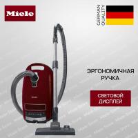 Пылесос Miele SGDA3 Complete C3 ежевичный красный - купить онлайн, цена 44 200 ₽, стоимость доставки по МСК и РФ от 300 рублей, заказать сейчас! Пылесос Miele SGDA3 Complete C3 ежевичный красный - купить за 44 200 ₽ в Москве с доставкой по РФ