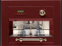 Встраиваемая кофемашина Ilve ES-645C Burgundy (ручки латунь) - купить за 290&nbsp;000 ₽ в Москве с доставкой по РФ