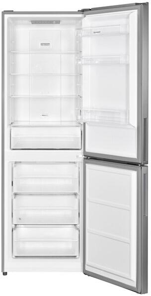 Холодильник Sharp SJ-B320EVIX - купить онлайн, цена 39 990.27 ₽, стоимость доставки по МСК и РФ от 300 рублей, заказать сейчас! Холодильник Sharp SJ-B320EVIX - купить за 39 990.27 ₽ в Москве с доставкой по РФ