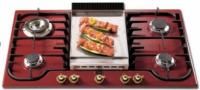 Варочная панель Ilve H90FCV Burgundy - купить за 129&nbsp;999 ₽ в Москве с доставкой по РФ