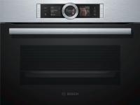 Компактный паровой духовой шкаф Bosch CSG 636 BS3 - купить за 180&nbsp;000.46 ₽ в Москве с доставкой по РФ