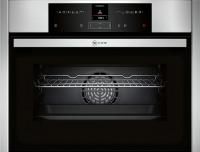 Компактный духовой шкаф Neff C15CR22N2 - купить онлайн, цена 59 070 ₽, стоимость доставки по МСК и РФ от 300 рублей, заказать сейчас! Компактный духовой шкаф Neff C15CR22N2 - купить за 59 070 ₽ в Москве с доставкой по РФ