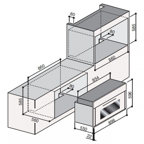 Духовой шкаф Ilve 900-AMP Ant/C - купить за 299&nbsp;999 ₽ в Москве с доставкой по РФ