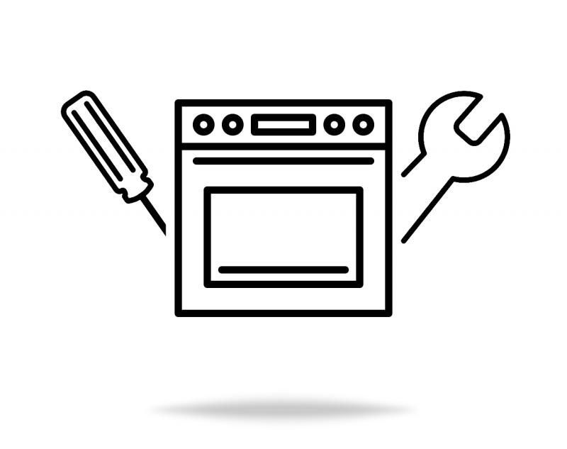 Стандартный монтаж духового шкафа