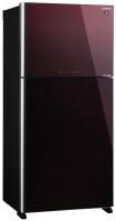 Двухкамерный холодильник Sharp SJXG60PGRD - купить онлайн, цена 219 990.14 ₽, стоимость доставки по МСК и РФ от 300 рублей, заказать сейчас! Двухкамерный холодильник Sharp SJXG60PGRD - купить за 219 990.14 ₽ в Москве с доставкой по РФ