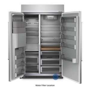 Холодильник KitchenAid KBSD708MSS - купить онлайн, цена 99 990 ₽, стоимость доставки по МСК и РФ от 300 рублей, заказать сейчас! Холодильник KitchenAid KBSD708MSS - купить за 99 990 ₽ в Москве с доставкой по РФ