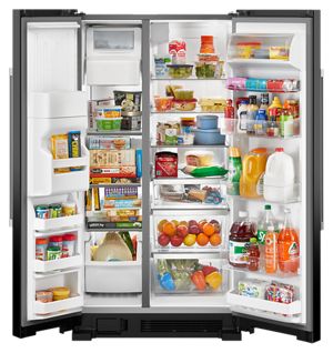 Холодильник Maytag MRSF4036PB - купить онлайн, цена 99 990 ₽, стоимость доставки по МСК и РФ от 300 рублей, заказать сейчас! Холодильник Maytag MRSF4036PB - купить за 99 990 ₽ в Москве с доставкой по РФ