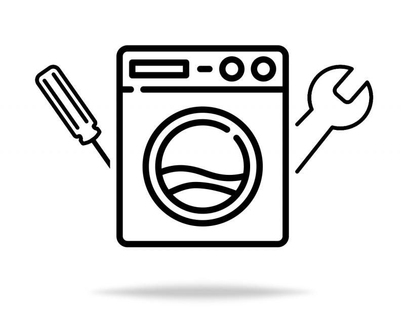 Стандартный монтаж стиральной машины