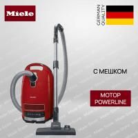 Пылесос Miele SGEF 5 Complete C 3 PowerLine Cat Dog Flex mango red - купить онлайн, цена 45 500 ₽, стоимость доставки по МСК и РФ от 300 рублей, заказать сейчас! Пылесос Miele SGEF 5 Complete C 3 PowerLine Cat Dog Flex mango red - купить за 45 500 ₽ в Москве с доставкой по РФ