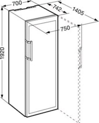 Винный шкаф Liebherr WTes 5872 - купить онлайн, цена 589 440.22 ₽, стоимость доставки по МСК и РФ от 300 рублей, заказать сейчас! Винный шкаф Liebherr WTes 5872 купить за 589 440.22 ₽ в Москве с доставкой по РФ