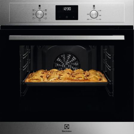 Духовой шкаф Electrolux OEH3H50TBX - купить онлайн, цена 39 980 ₽, стоимость доставки по МСК и РФ от 300 рублей, заказать сейчас! Духовой шкаф Electrolux OEH3H50TBX купить за 39 980 ₽ в Москве с доставкой по РФ