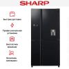 Холодильник Sharp SJ-WX99A-BK - купить онлайн, цена 439 990.26 ₽, стоимость доставки по МСК и РФ от 300 рублей, заказать сейчас! Холодильник Sharp SJ-WX99A-BK купить за 439 990.26 ₽ в Москве с доставкой по РФ