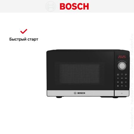Микроволновая печь BOSCH FEL023MS2 купить за 37&nbsp;500.14 ₽ в Москве с доставкой по РФ
