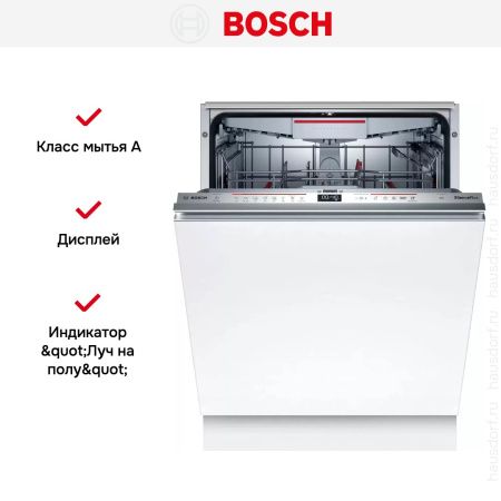 Встраиваемая посудомоечная машина Bosch SMV 6ECX51E купить за 153&nbsp;750.60 ₽ в Москве с доставкой по РФ