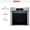 Духовой шкаф Bosch HBF354ES0R купить за 73&nbsp;800.47 ₽ в Москве с доставкой по РФ
