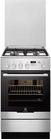 Газовая плита Electrolux EKG 954101 X - купить онлайн, цена 62 900 ₽, стоимость доставки по МСК и РФ от 300 рублей, заказать сейчас! Газовая плита Electrolux EKG 954101 X купить за 62 900 ₽ в Москве с доставкой по РФ