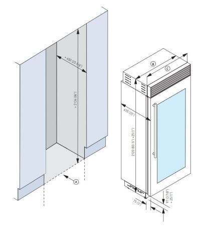 Винный шкаф Fhiaba XS4490FW6 купить за 499&nbsp;999 ₽ в Москве с доставкой по РФ