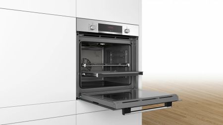 Духовой шкаф Bosch HBA334YS0 - купить онлайн, цена 53 360.60 ₽, стоимость доставки по МСК и РФ от 300 рублей, заказать сейчас! Духовой шкаф Bosch HBA334YS0 купить за 53 360.60 ₽ в Москве с доставкой по РФ