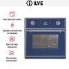 Духовой шкаф Ilve 600-M-MP Blue - купить онлайн, цена 299 999 ₽, стоимость доставки по МСК и РФ от 300 рублей, заказать сейчас! Духовой шкаф Ilve 600-M-MP Blue купить за 299 999 ₽ в Москве с доставкой по РФ