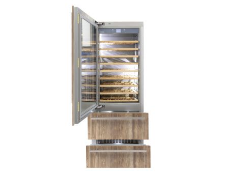 Винный шкаф Fhiaba S7490HWT3 - купить онлайн, цена 19 202 ₽, стоимость доставки по МСК и РФ от 300 рублей, заказать сейчас! Винный шкаф Fhiaba S7490HWT3 купить за 19 202 ₽ в Москве с доставкой по РФ