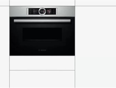 Духовой шкаф Bosch CMG 6764S1 - купить онлайн, цена 299 999 ₽, стоимость доставки по МСК и РФ от 300 рублей, заказать сейчас! Духовой шкаф Bosch CMG 6764S1 купить за 299 999 ₽ в Москве с доставкой по РФ