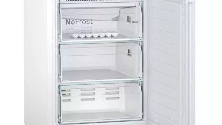 Холодильник с нижней морозильной камерой BOSCH KGN39UW25R - купить онлайн, цена 114 900.38 ₽, стоимость доставки по МСК и РФ от 300 рублей, заказать сейчас! Холодильник с нижней морозильной камерой BOSCH KGN39UW25R купить за 114 900.38 ₽ в Москве с доставкой по РФ