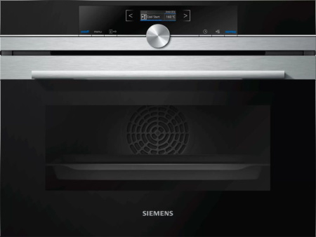 Духовой шкаф Siemens CB634GBS3 - купить онлайн, цена 125 400 ₽, стоимость доставки по МСК и РФ от 300 рублей, заказать сейчас! Духовой шкаф Siemens CB634GBS3 купить за 125 400 ₽ в Москве с доставкой по РФ