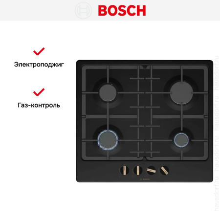Варочная панель Bosch PGP6B3B92R купить за 44&nbsp;630.49 ₽ в Москве с доставкой по РФ