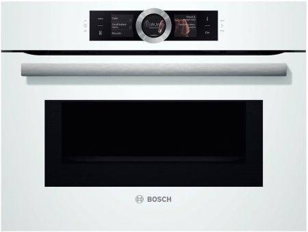 Духовой шкаф Bosch CMG 6764W1 - купить онлайн, цена 299 999 ₽, стоимость доставки по МСК и РФ от 300 рублей, заказать сейчас! Духовой шкаф Bosch CMG 6764W1 купить за 299 999 ₽ в Москве с доставкой по РФ