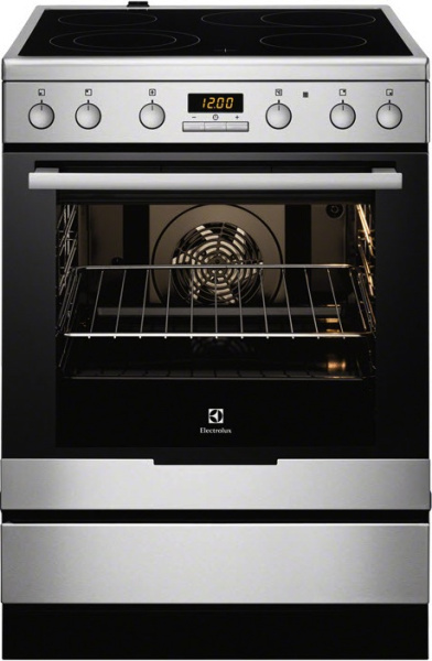 Электрическая плита Electrolux EKC 6450 AOX - купить онлайн, цена 62 000 ₽, стоимость доставки по МСК и РФ от 300 рублей, заказать сейчас! Электрическая плита Electrolux EKC 6450 AOX - купить за 62 000 ₽ в Москве с доставкой по РФ