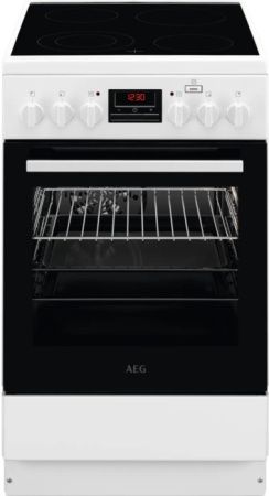 Электрическая плита AEG CCR56401BW - купить онлайн, цена 84 990 ₽, стоимость доставки по МСК и РФ от 300 рублей, заказать сейчас! Электрическая плита AEG CCR56401BW купить за 84 990 ₽ в Москве с доставкой по РФ