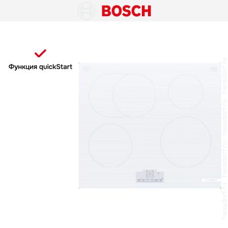 Индукционная варочная панель Bosch PIF612BB1E купить за 77&nbsp;340.46 ₽ в Москве с доставкой по РФ