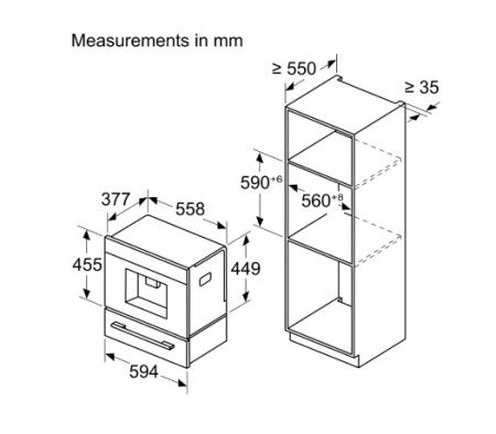 Встраиваемая кофемашина Bosch CTL7181W0 купить за 242&nbsp;380.31 ₽ в Москве с доставкой по РФ