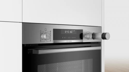 Встраиваемый духовой шкаф с функцией добавления пара BOSCH HRG5580S6R - купить онлайн, цена 238 485.14 ₽, стоимость доставки по МСК и РФ от 300 рублей, заказать сейчас! Встраиваемый духовой шкаф с функцией добавления пара BOSCH HRG5580S6R купить за 238 485.14 ₽ в Москве с доставкой по РФ