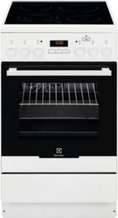 Электрическая плита Electrolux EKC954909W - купить онлайн, цена 63 600 ₽, стоимость доставки по МСК и РФ от 300 рублей, заказать сейчас! Электрическая плита Electrolux EKC954909W купить за 63 600 ₽ в Москве с доставкой по РФ