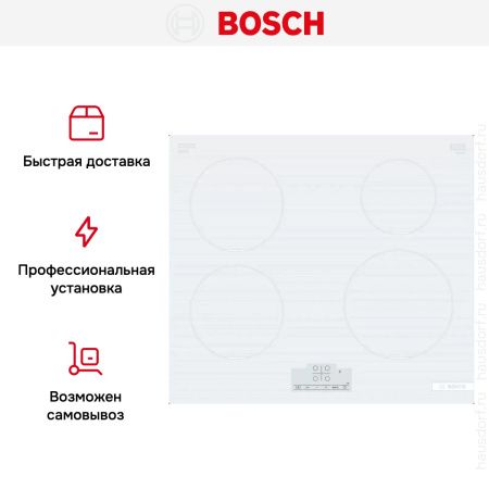 Индукционная варочная панель Bosch PUE612BB1J купить за 68&nbsp;740.42 ₽ в Москве с доставкой по РФ
