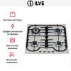 Варочная панель Ilve H60CV/ IX Stainless-Steel купить за 129&nbsp;999 ₽ в Москве с доставкой по РФ