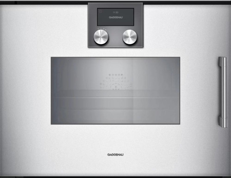 Комбинированный духовой шкаф-пароконвектомат Gaggenau BSP271131 - купить онлайн, цена 299 999 ₽, стоимость доставки по МСК и РФ от 300 рублей, заказать сейчас! Комбинированный духовой шкаф-пароконвектомат Gaggenau BSP271131 купить за 299 999 ₽ в Москве с доставкой по РФ