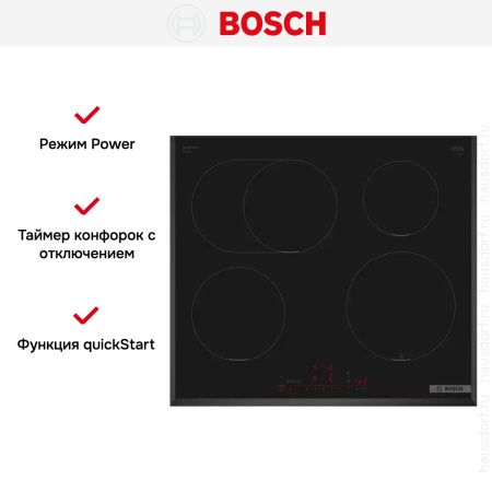 Индукционная варочная панель Bosch PIF651HC1E купить за 71&nbsp;270.49 ₽ в Москве с доставкой по РФ