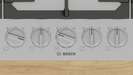 Газовая варочная панель Bosch PCR9A5I90M - купить онлайн, цена 40 000 ₽, стоимость доставки по МСК и РФ от 300 рублей, заказать сейчас! Газовая варочная панель Bosch PCR9A5I90M купить за 40 000 ₽ в Москве с доставкой по РФ