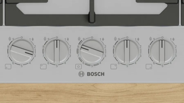 Газовая варочная панель Bosch PCR9A5I90M - купить за 40&nbsp;000 ₽ в Москве с доставкой по РФ