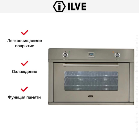 Духовой шкаф Ilve 900-WMP IX купить за 299&nbsp;999 ₽ в Москве с доставкой по РФ