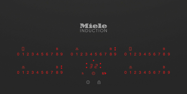 Индукционная варочная панель Miele KM 6388 - купить за 294&nbsp;000 ₽ в Москве с доставкой по РФ