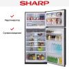 Двухкамерный холодильник Sharp SJXP59PGRD купить за 187&nbsp;990.50 ₽ в Москве с доставкой по РФ