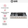 Варочная панель Ilve HP120-BD купить за 129&nbsp;999 ₽ в Москве с доставкой по РФ