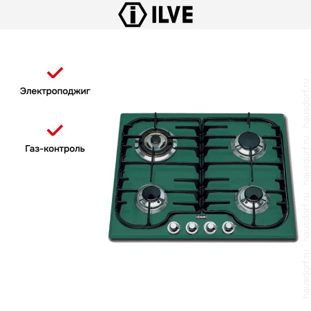 Варочная панель Ilve H60CV Green купить за 129&nbsp;999 ₽ в Москве с доставкой по РФ