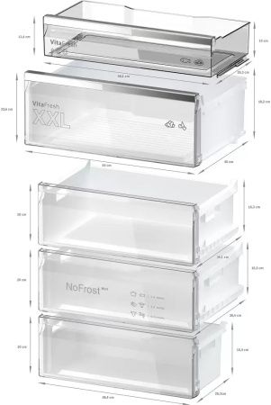 Двухкамерный холодильник Bosch KGN49LBCF - купить онлайн, цена 188 880.22 ₽, стоимость доставки по МСК и РФ от 300 рублей, заказать сейчас! Двухкамерный холодильник Bosch KGN49LBCF купить за 188 880.22 ₽ в Москве с доставкой по РФ