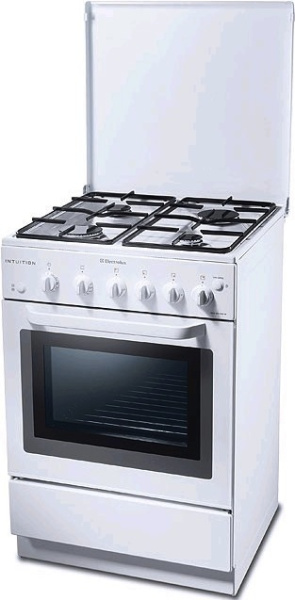 Газовая плита Electrolux EKG 551102 W - купить онлайн, цена 63 000 ₽, стоимость доставки по МСК и РФ от 300 рублей, заказать сейчас! Газовая плита Electrolux EKG 551102 W - купить за 63 000 ₽ в Москве с доставкой по РФ