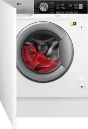 Встраиваемая стиральная машина AEG L8FBE48SRI - купить онлайн, цена 112 900 ₽, стоимость доставки по МСК и РФ от 300 рублей, заказать сейчас! Встраиваемая стиральная машина AEG L8FBE48SRI купить за 112 900 ₽ в Москве с доставкой по РФ